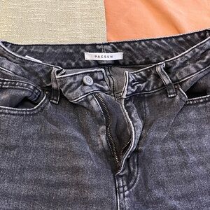 25 black denim pacsun jeans